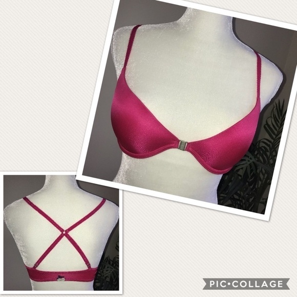 Gilly Hicks Other - Hicks Sydney Kate Push Em Up Bra 34C Pink